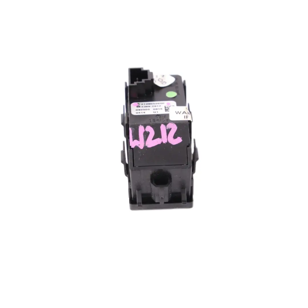  Interrupteur de feux de detresse Mercedes W212 Unite Bouton Tableau - SKU A2129052600 - Numéro de pièce A2129052600