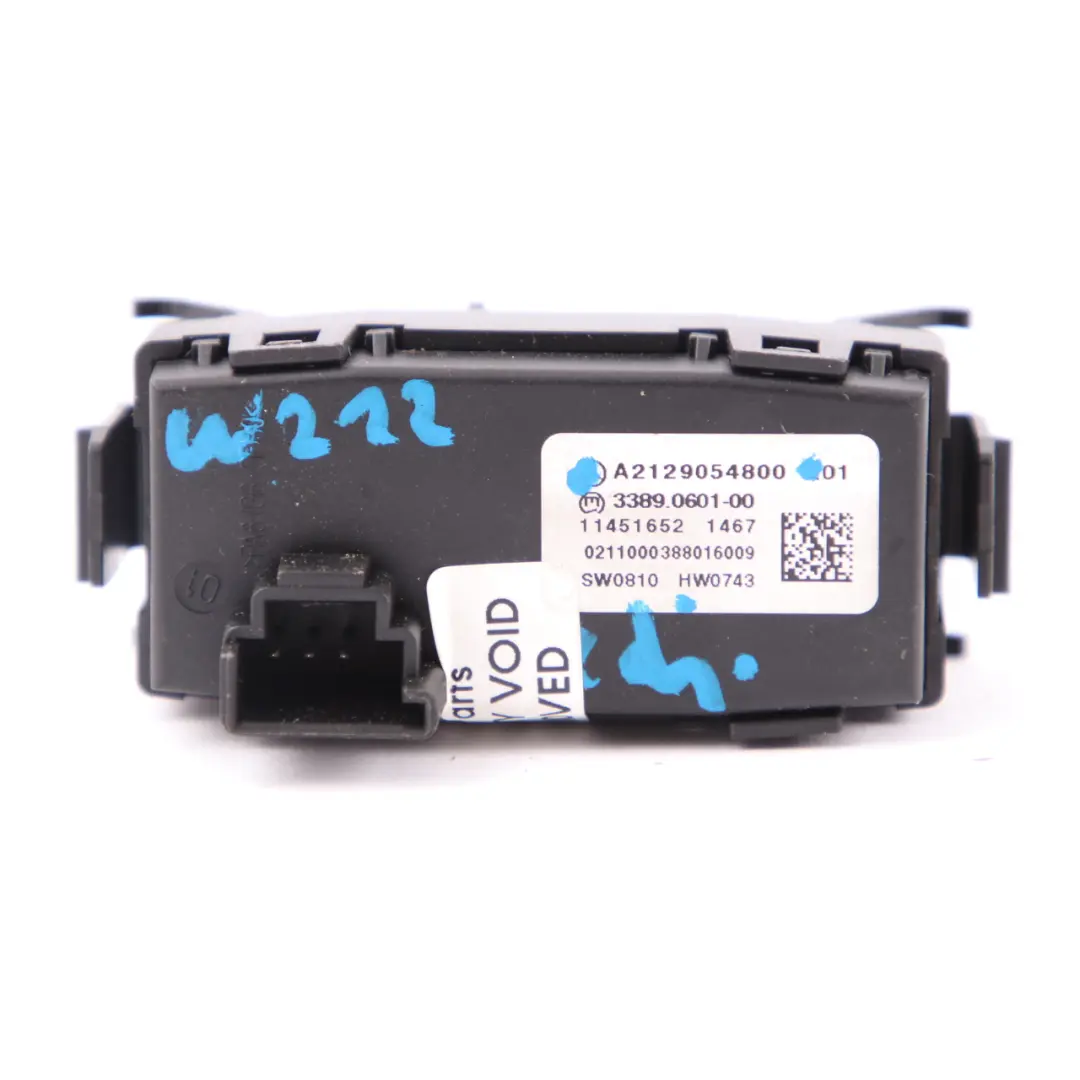 Mercedes W212 ESM Switch Drive Transmission Mode Select Button - SKU A2129054800 - Part number A2129054800