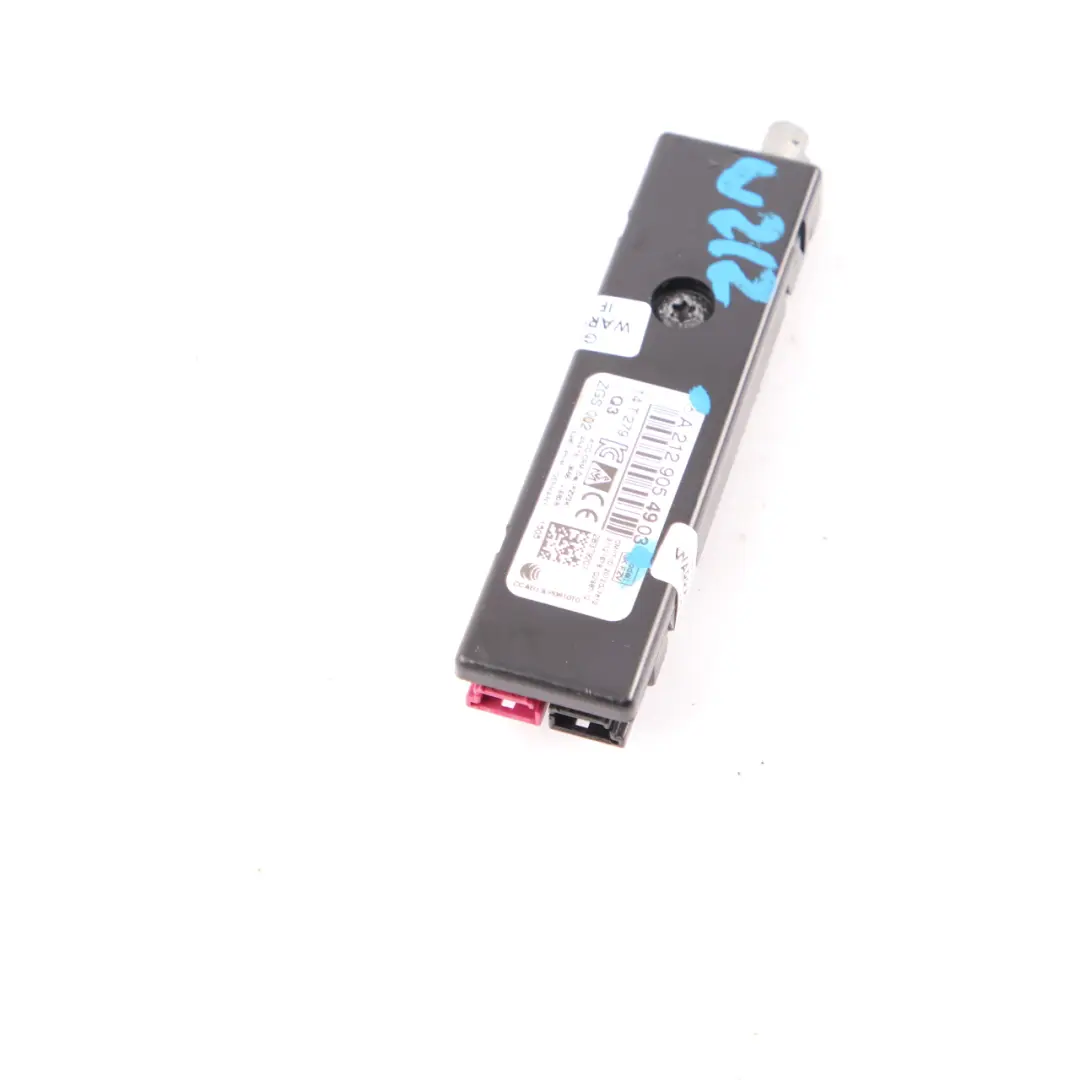 Mercedes W212 Antenna Amplifier Aerial Module Rear Right O/S Top - SKU A2129054903 - Part number A2129054903
