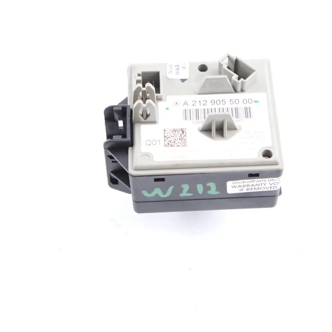 Mercedes W212 Key Reader Ignition Switch Lock Remote Control Unit - SKU A2129055000 - Part number A2129055000