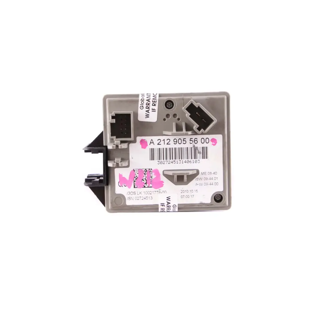  Ignition Switch Mercedes W212 Lock Control Module - SKU A2129055600 - Part number A2129055600