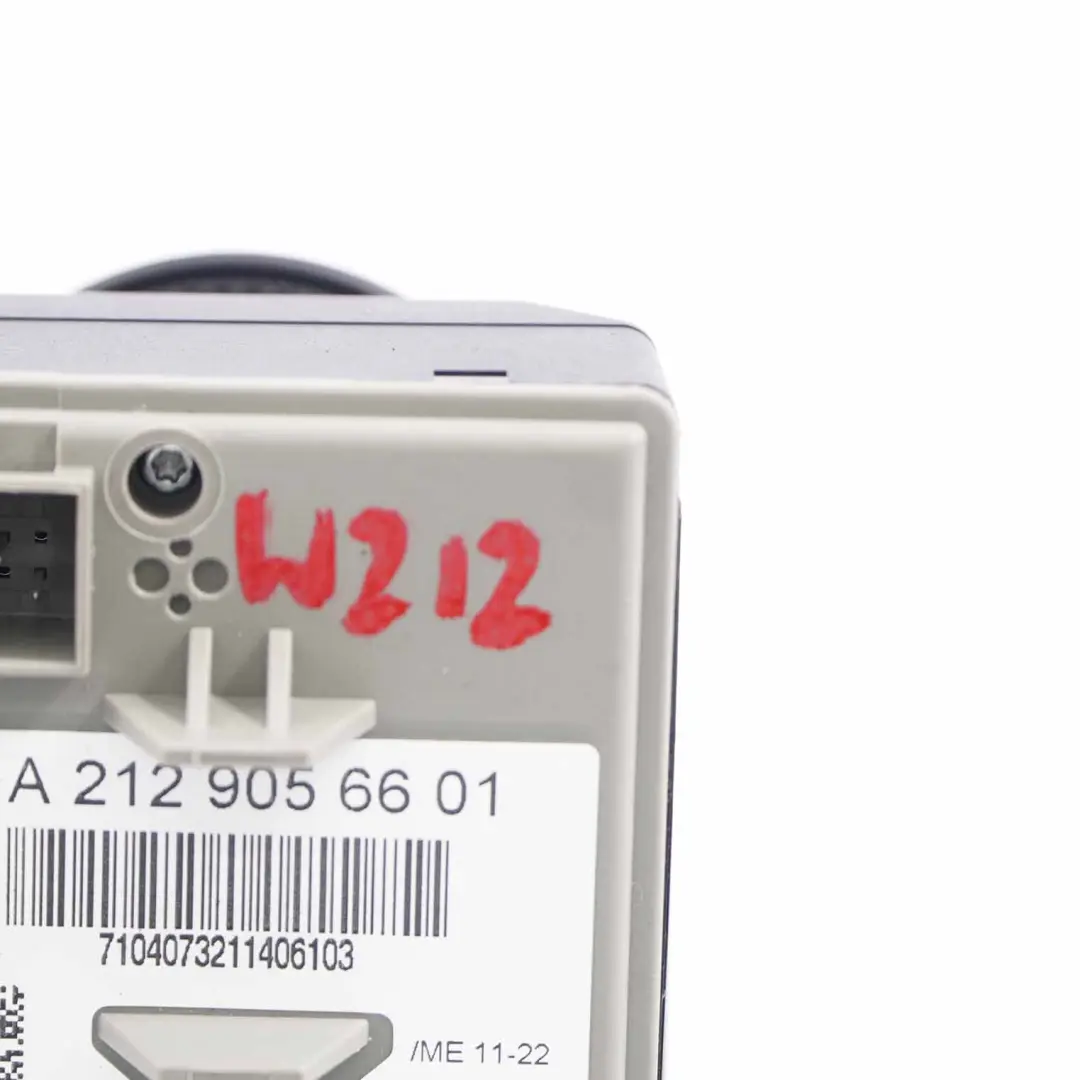 Key Reader Ignition Lock Remote Control Unit Module to Mercedes W212 with Part number A2129056601 Mercedes W212 Key Reader Ignition Lock Remote Control Unit Module - SKU A2129056601 - Part number A2129056601