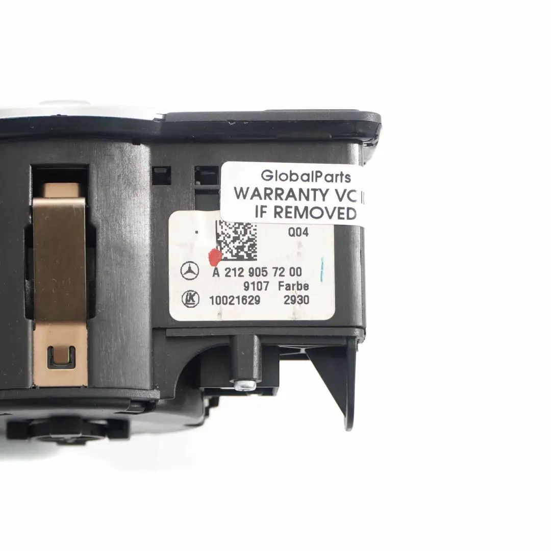 Mercedes W212 Unité d'Interrupteur Phares Bouton Panneau de Commande - SKU A2129057200 - Numéro de pièce A2129057200