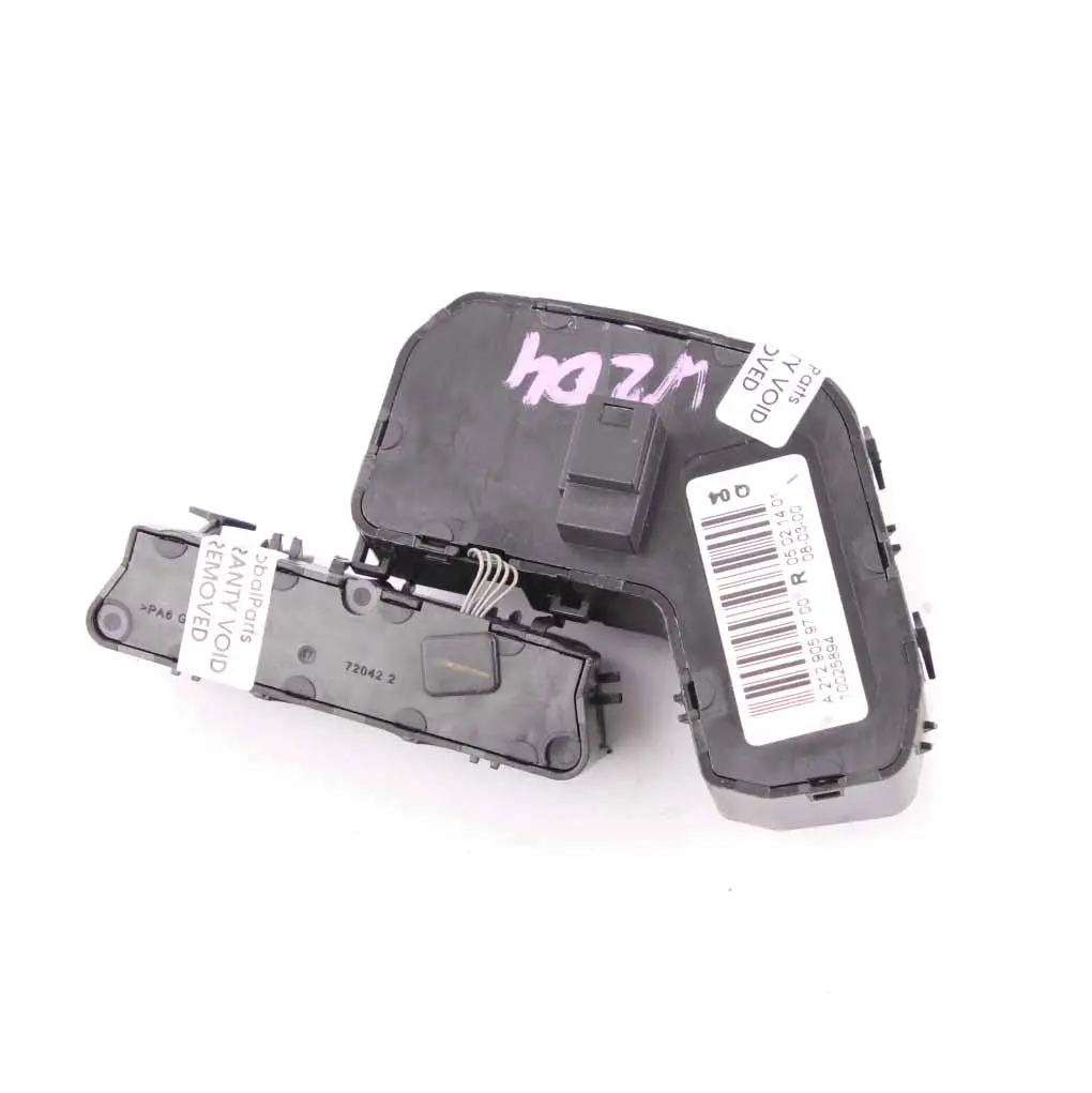 Mercedes W204 W212 Switch Panel Right O/S Adjustable Electric Seat Memory Unit - SKU A2129059700 - Part number A2129059700