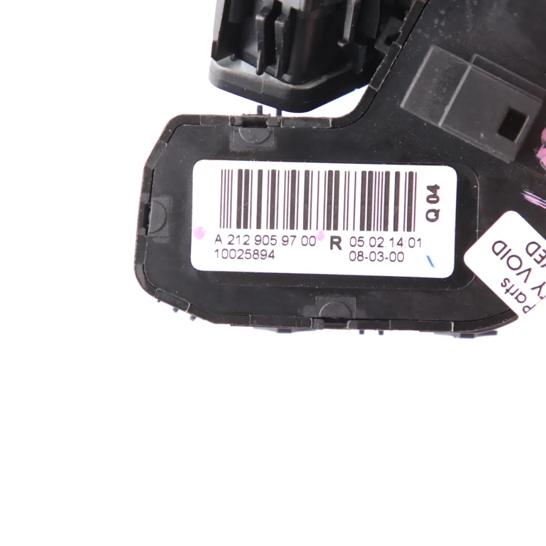 Mercedes W204 W212 Switch Panel Right O/S Adjustable Electric Seat Memory Unit - SKU A2129059700 - Part number A2129059700
