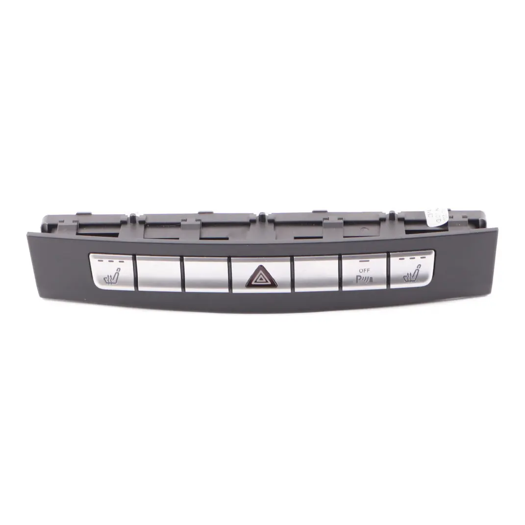 Salpicadero Interruptores Luces Emergencia Asientos Calefacción para Mercedes W212 con número de pieza A2129059703 Mercedes W212 Salpicadero Interruptores Luces Emergencia Asientos Calefacción - SKU A2129059703 - Número de pieza A2129059703