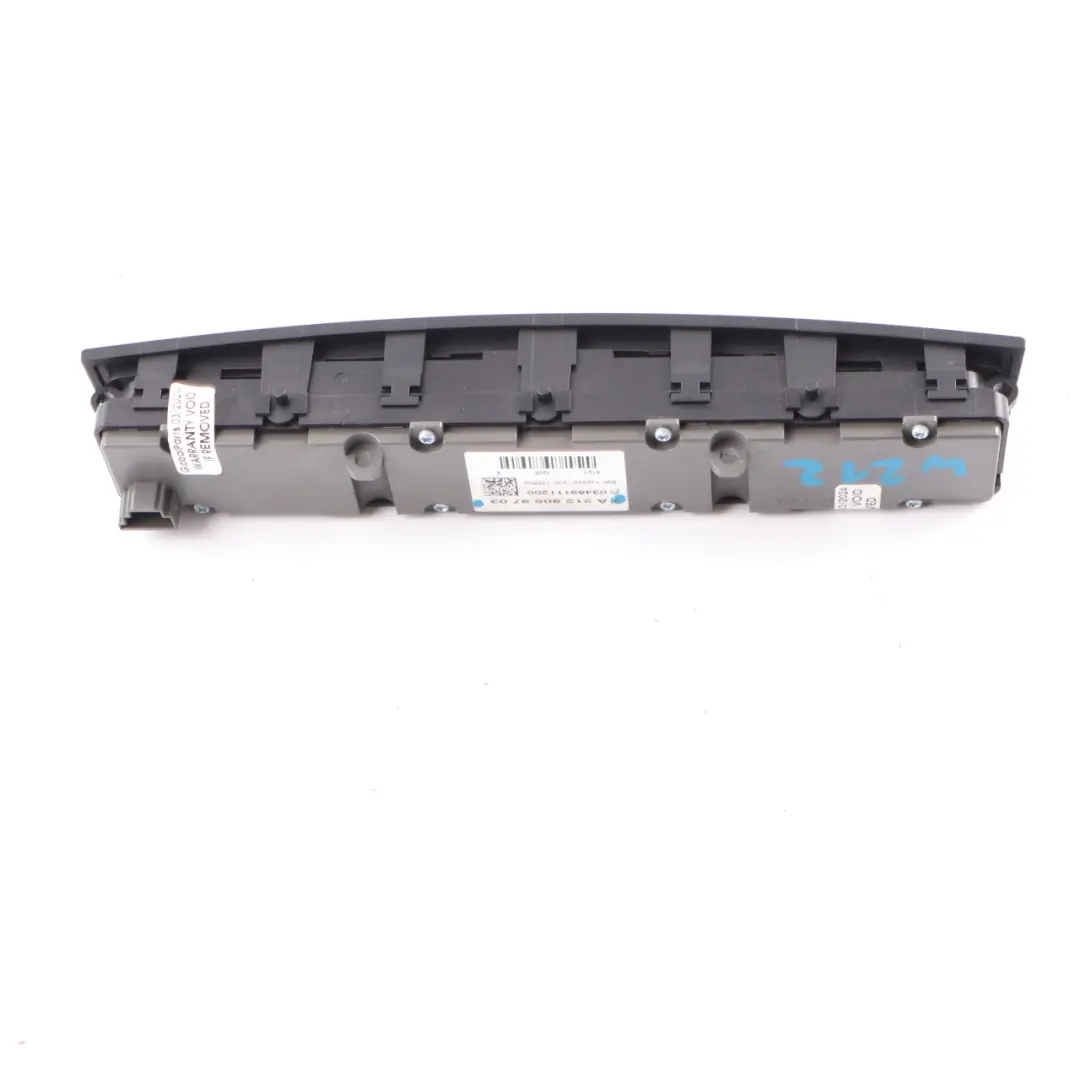 Panel Przełączników Deski Rozdzielczej Światła Awaryjne do Mercedes W212 o numerze A2129059703 Mercedes W212 Panel Przełączników Deski Rozdzielczej Światła Awaryjne - SKU A2129059703 - Numer Części A2129059703