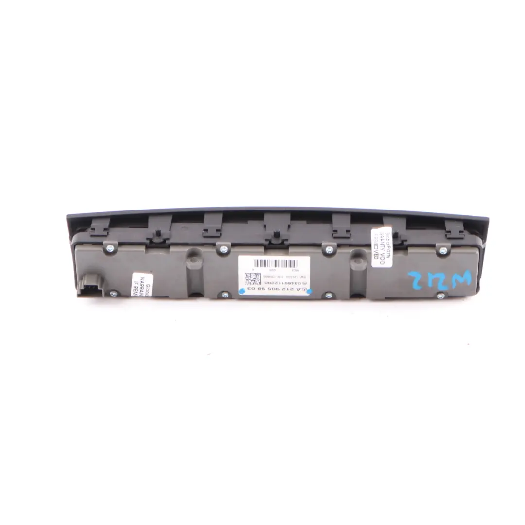 Mercedes W212 Interrupteur Panneau de Contrôle Siège Chauffage Danger PDC - SKU A2129059803 - Numéro de pièce A2129059803