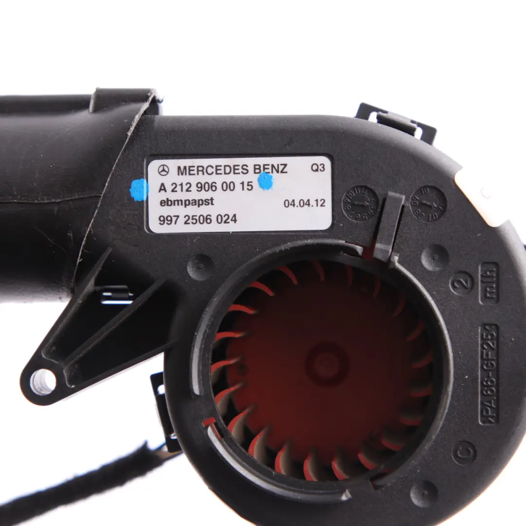 Mercedes W212 Cooling Fan ECU Control Unit Blower Motor - SKU A2129060015 - Part number A2129060015