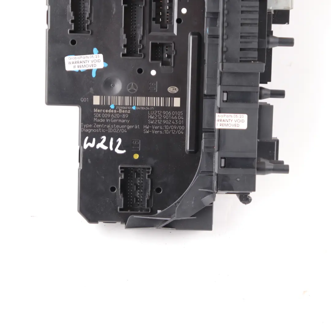 Mercedes W212 Sicherungskasten Heck SAM Relais Steuergerät Modul - SKU A2129060105 - Teilenummer A2129060105