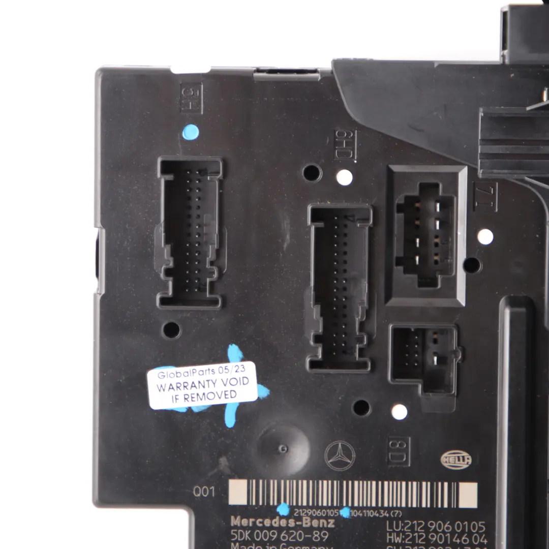 Mercedes W212 Boîte Fusibles Rear SAM Relay Control Unit Module - SKU A2129060105 - Numéro de pièce A2129060105