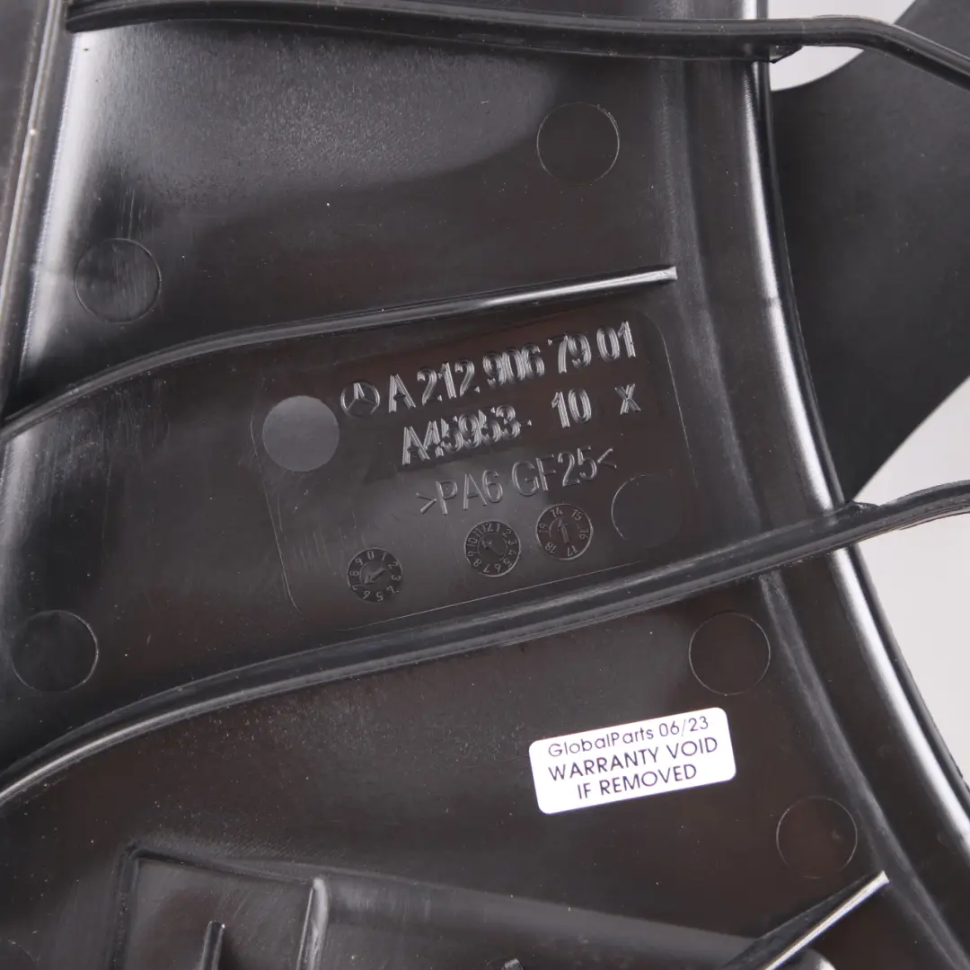 Mercedes W204 W212 Wentylator Chłodnicy 850W - SKU A2129061002 - Numer Części A2129061002