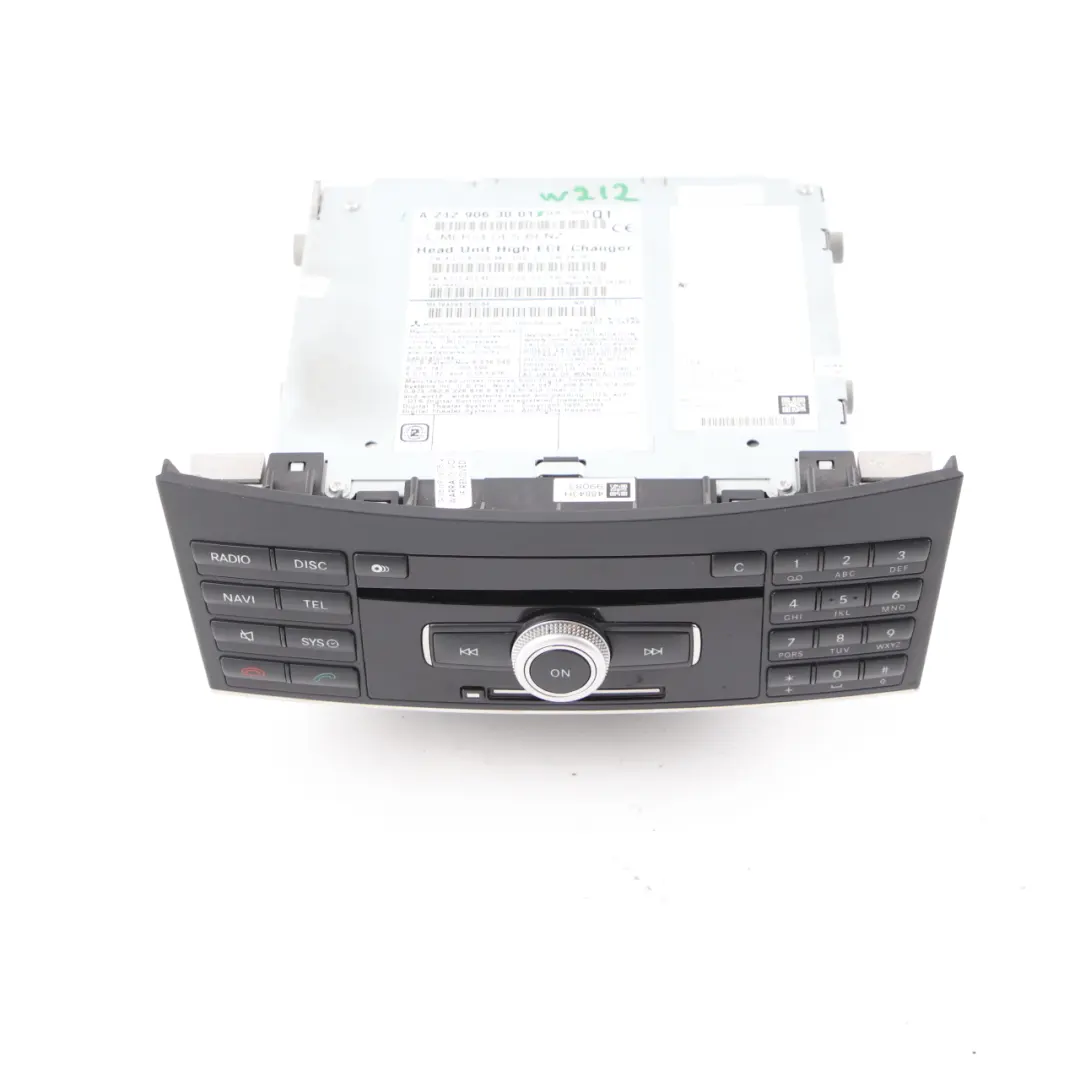  Radio Head Unit Mercedes W212 COMAND Navi CD DVD Player Navigation - SKU A2129063001 - Part number A2129063001