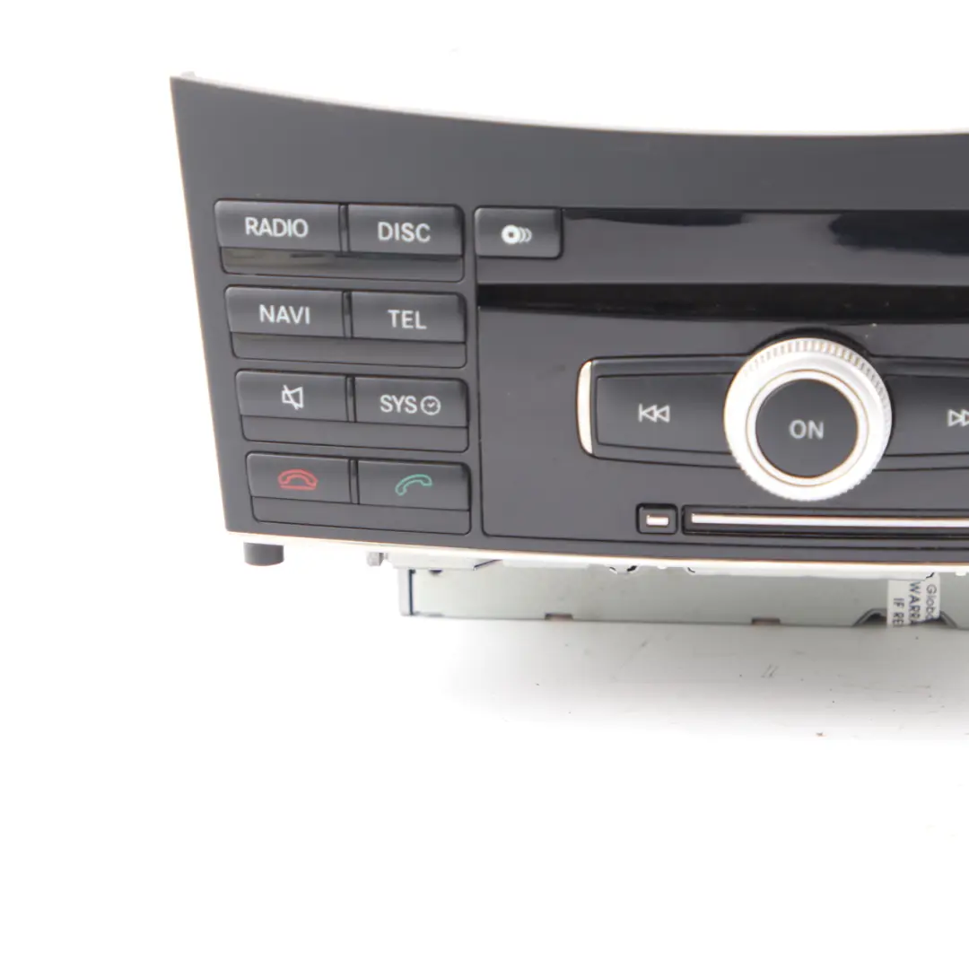  Radio Head Unit Mercedes W212 COMAND Navi CD DVD Player Navigation - SKU A2129063001 - Part number A2129063001