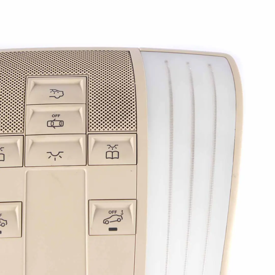 Interior Roof Light Reading Lamp Front Beige to Mercedes W212 with Part number A2129064301 Mercedes W212 Interior Roof Light Reading Lamp Front Beige - SKU A2129064301-2 - Part number A2129064301