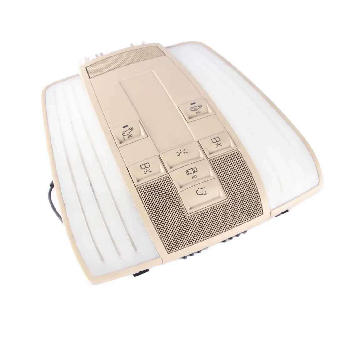 Interior Roof Light Reading Lamp Front Beige to Mercedes W212 with Part number A2129064301 Mercedes W212 Interior Roof Light Reading Lamp Front Beige - SKU A2129064301-2 - Part number A2129064301
