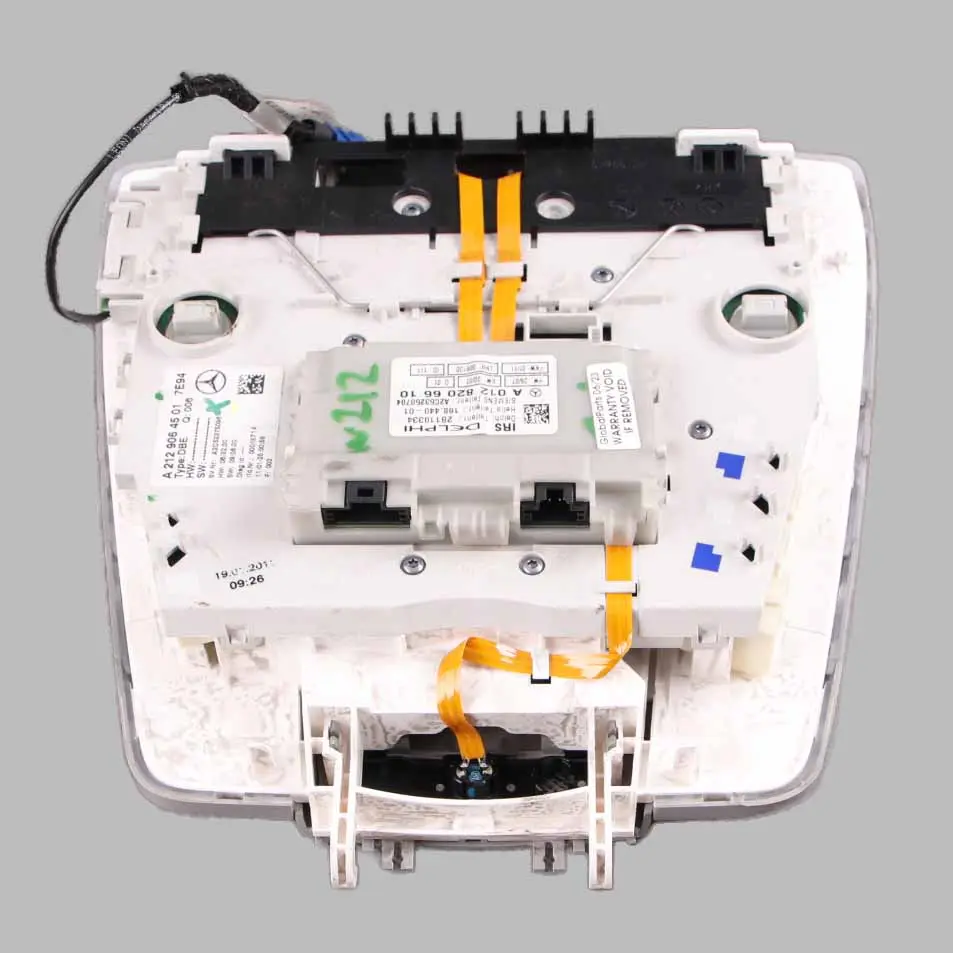 Mercedes W212 Roof Light Interior Front Reading Lamp Switch Unit - SKU A2129064501 - Part number A2129064501