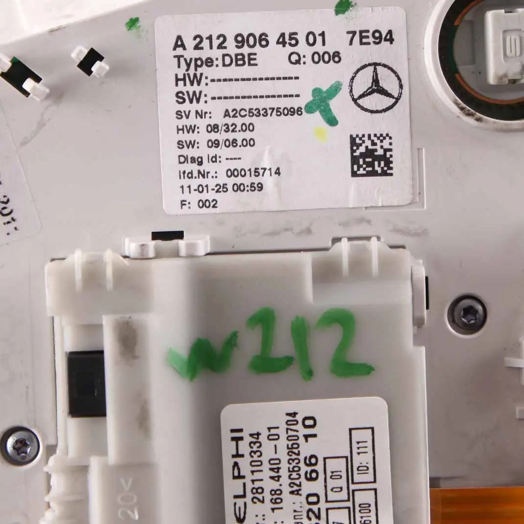 Roof Light Interior Front Reading Lamp Switch Unit to Mercedes W212 with Part number A2129064501 Mercedes W212 Roof Light Interior Front Reading Lamp Switch Unit - SKU A2129064501 - Part number A2129064501