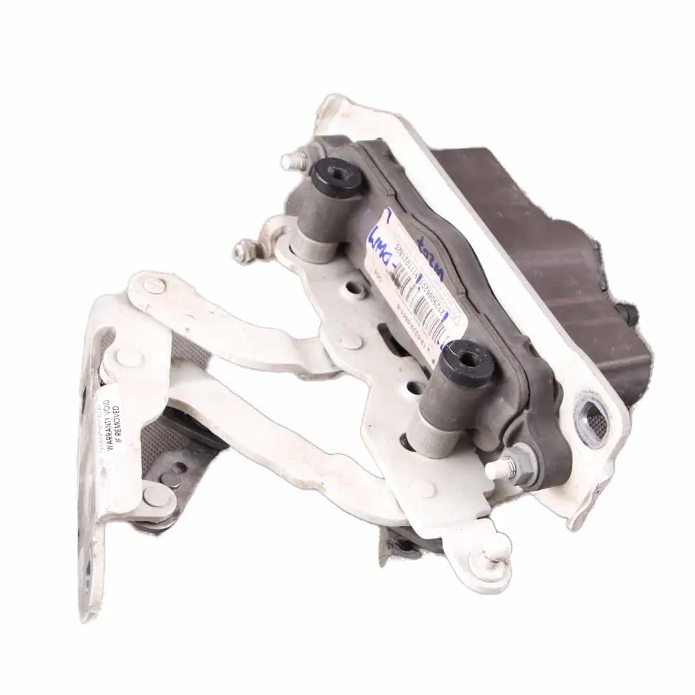  Bonnet Hinge Mercedes W204 W212 Left N/S Hood Pedestrian Protect Diamond White - SKU A2129066201-DWM - Part number A2129066201