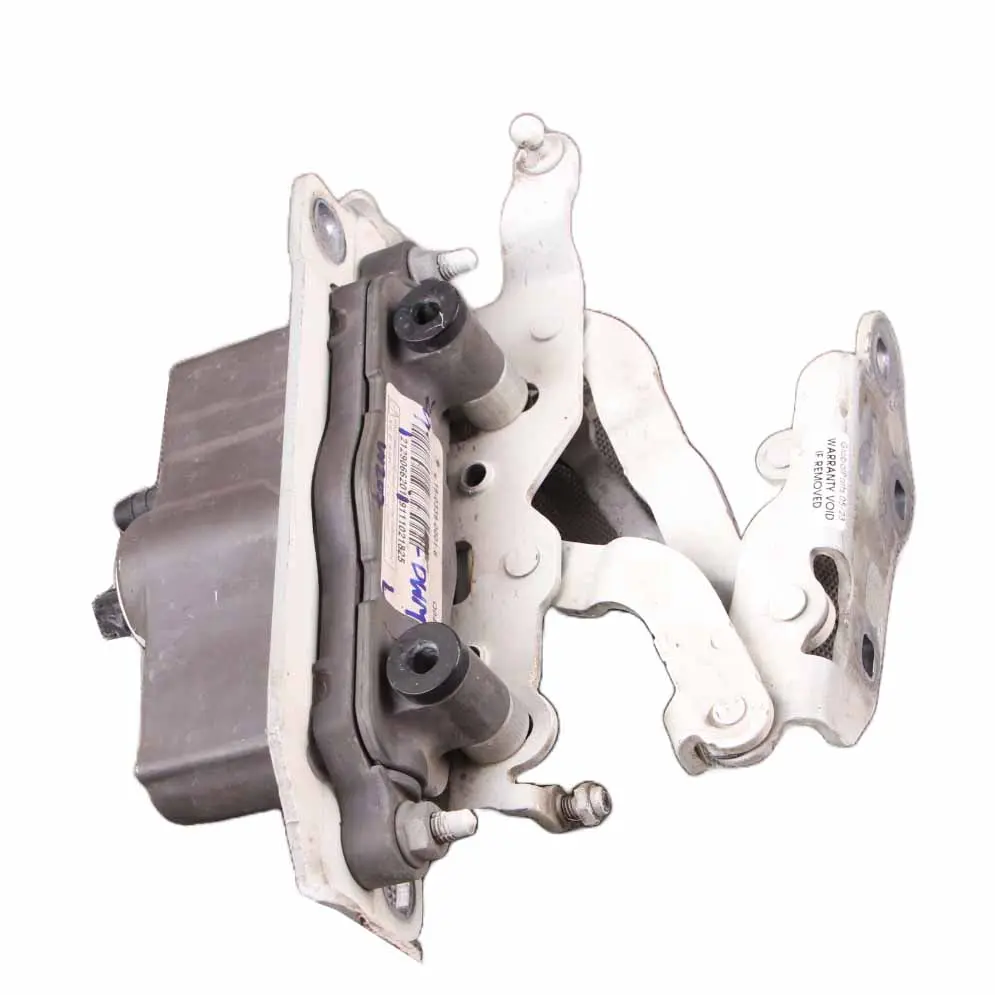  Bonnet Hinge Mercedes W204 W212 Left N/S Hood Pedestrian Protect Diamond White - SKU A2129066201-DWM - Part number A2129066201