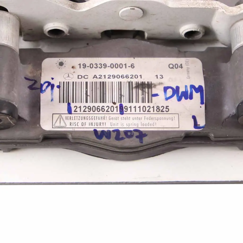  Motorhaube Nscharnier Mercedes W204 W212 Motorhaube Fußgänger Schutz Diamantweiß - SKU A2129066201-DWM - Teilenummer A2129066201