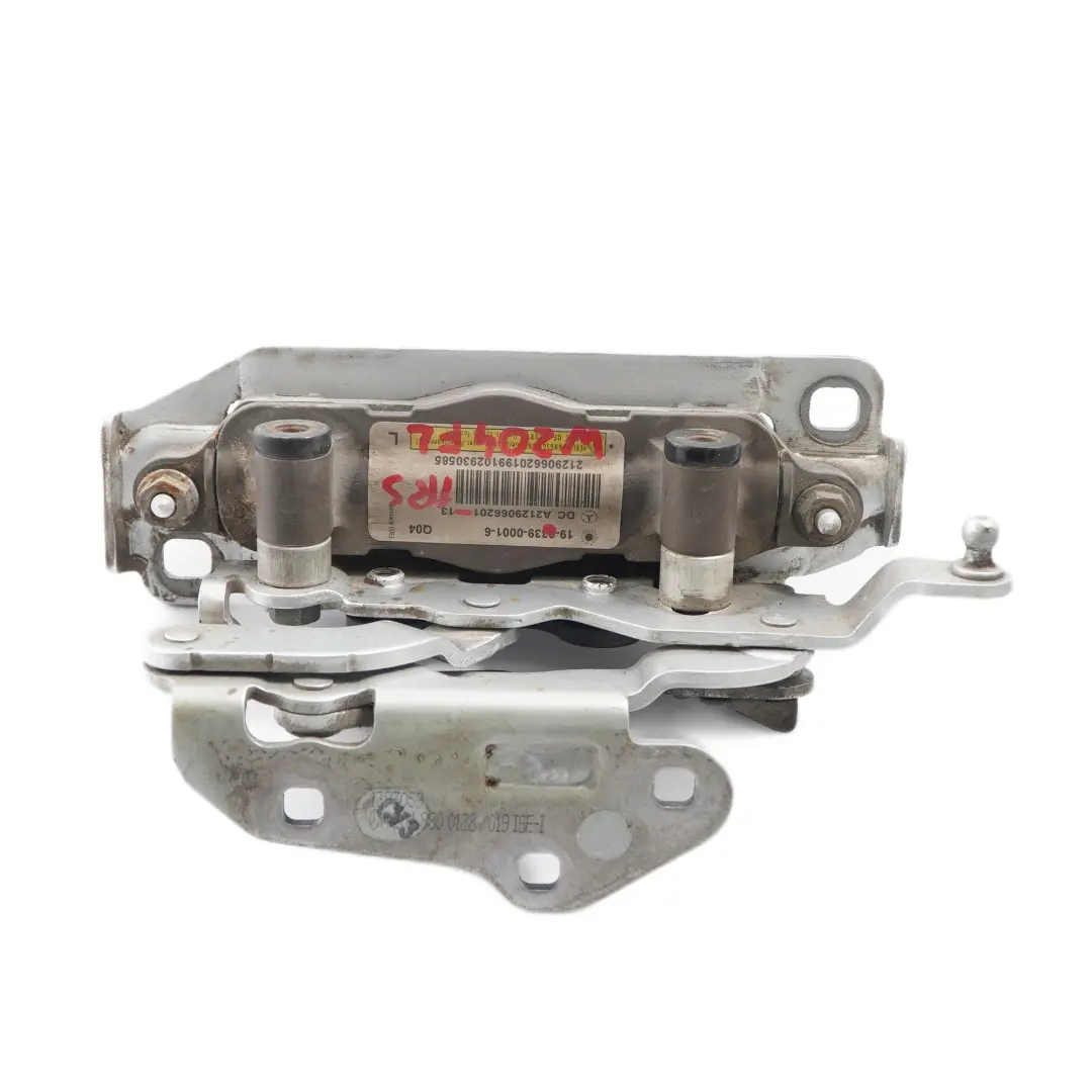  Bisagra Capó Mercedes W204 W212 Izquierda Unidad Protección Peatones Plata - SKU A2129066201-IRS - Número de pieza A2129066201