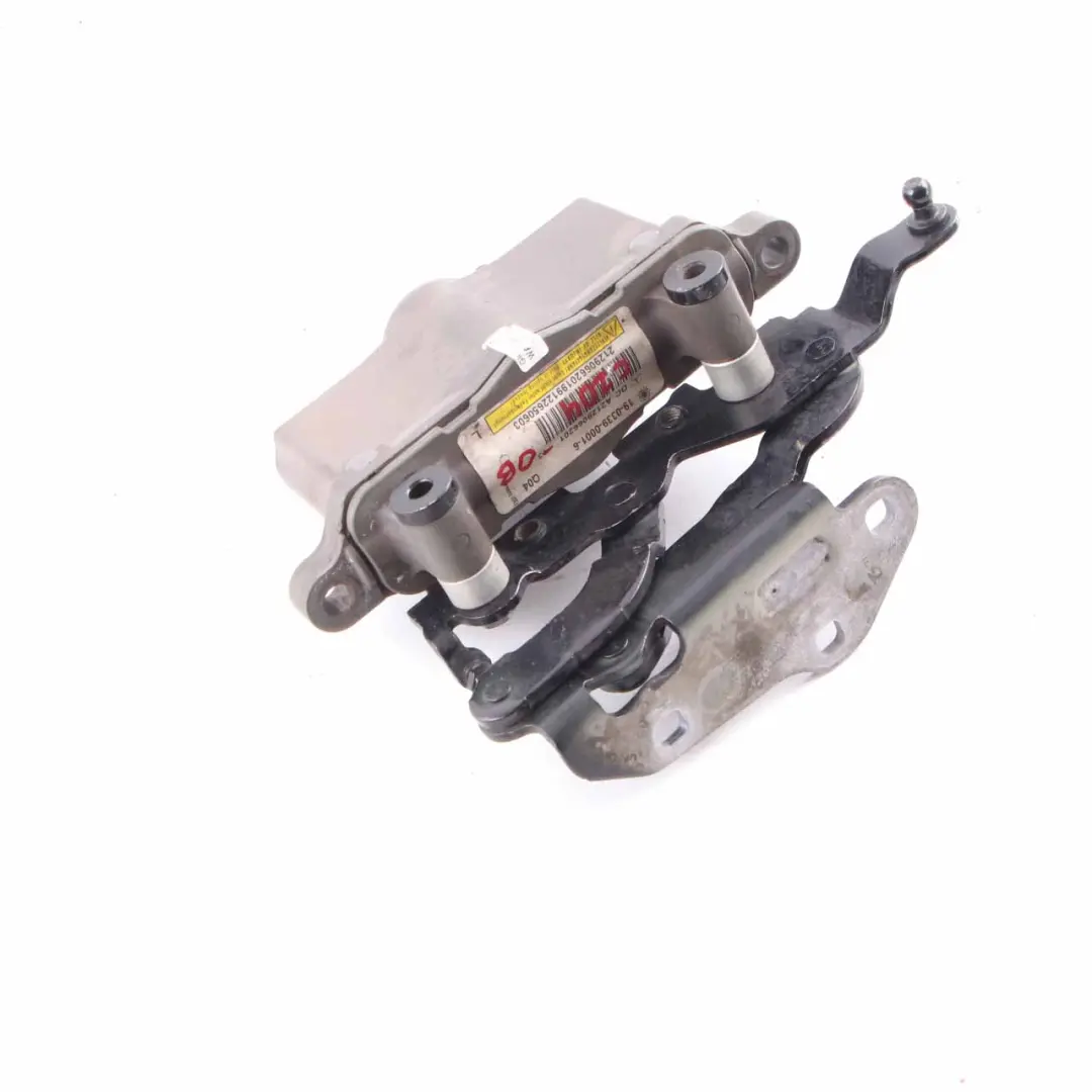  Bonnet Hinge Mercedes W204 W212 Left N/S Hood Pedestrian Protection Obsidian 197 - SKU A2129066201-OB - Part number A2129066201