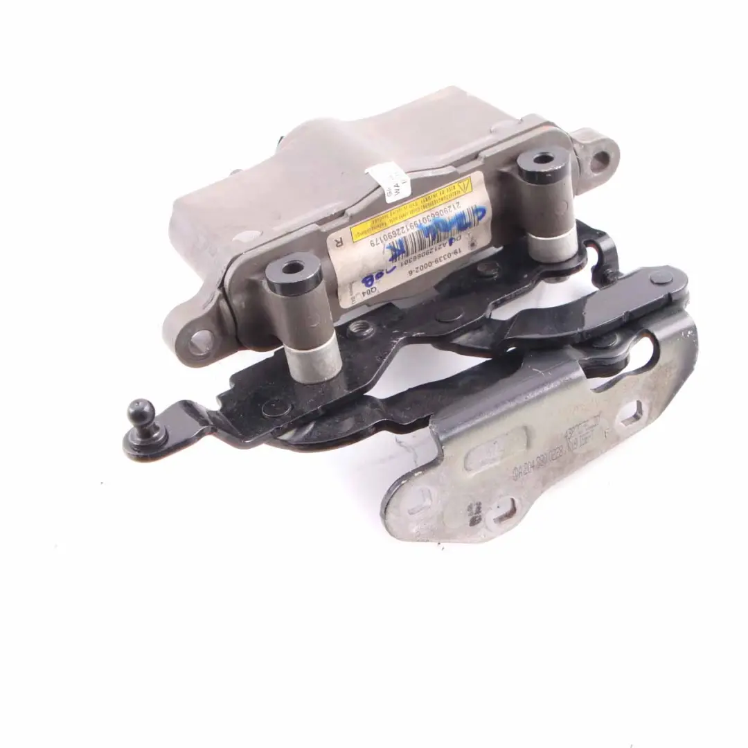 Bonnet Hinge Mercedes W204 W212 Right O/S Hood Pedestrian Protect Obsidian Black to with Part number A2129066301 Bonnet Hinge Mercedes W204 W212 Right O/S Hood Pedestrian Protect Obsidian Black - SKU A2129066301-OB - Part number A2129066301