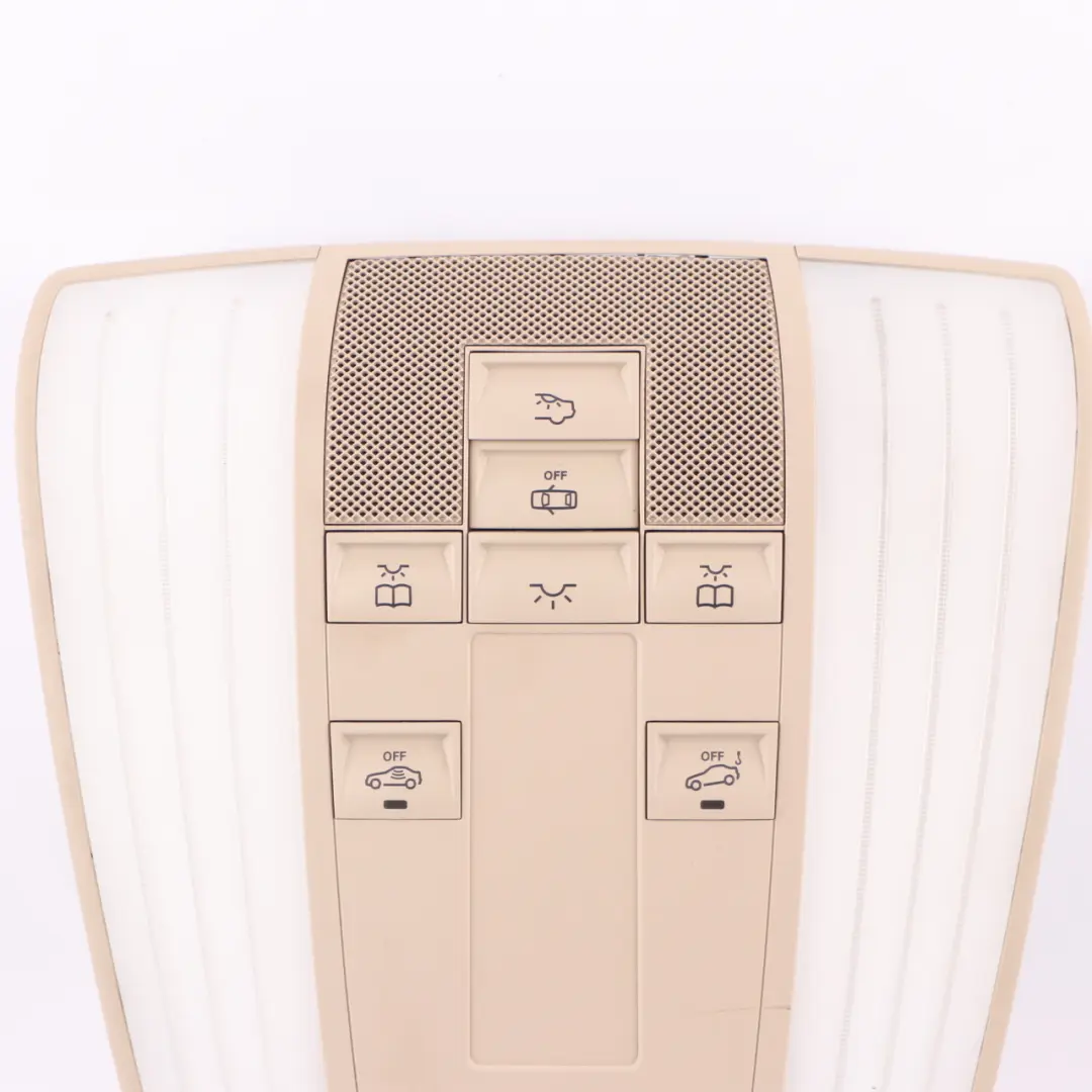 Roof Light Interior Front Reading Lamp Panel Beige to Mercedes W212 with Part number A2129066401 Mercedes W212 Roof Light Interior Front Reading Lamp Panel Beige - SKU A2129066401-2 - Part number A2129066401