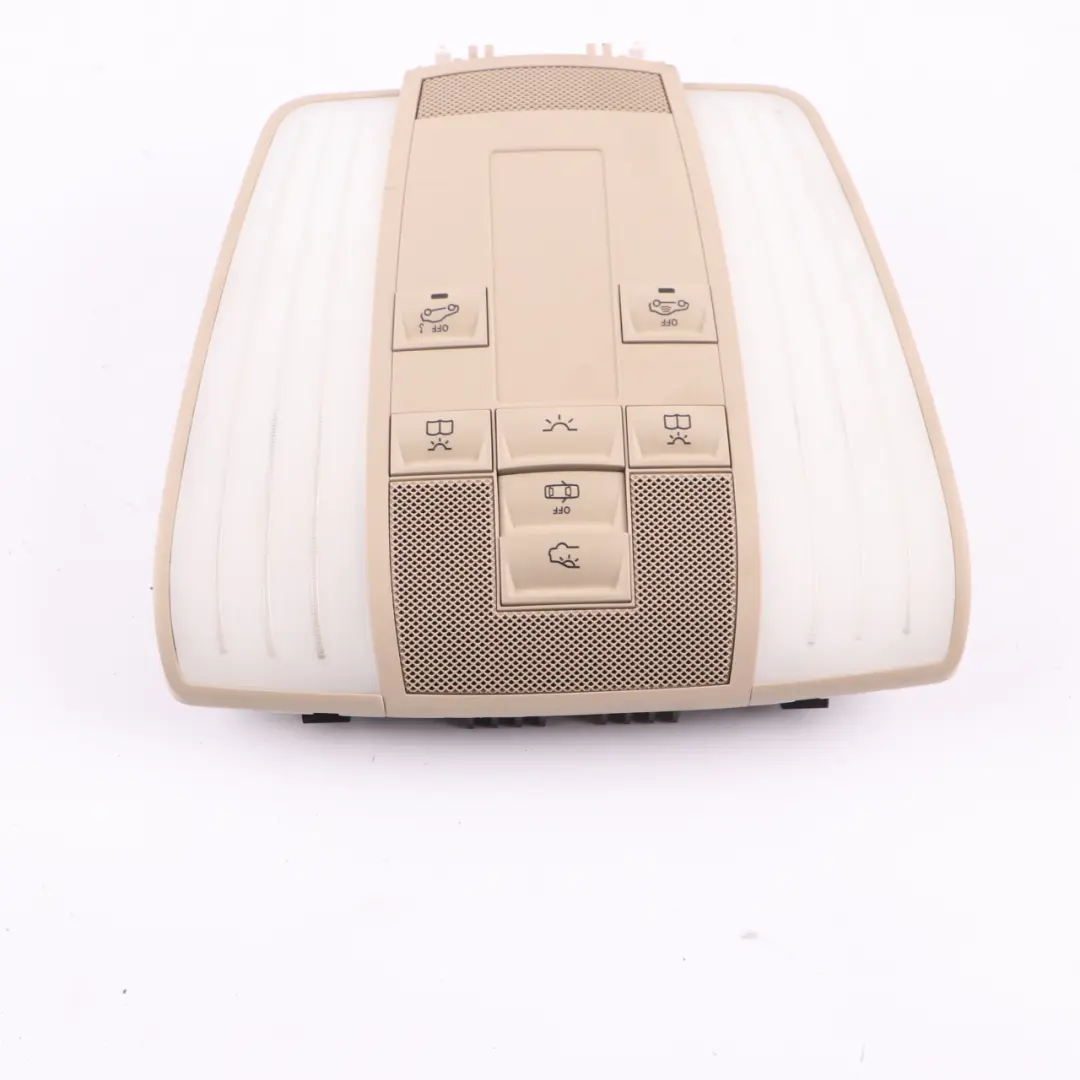 Roof Light Interior Front Reading Lamp Panel Beige to Mercedes W212 with Part number A2129066401 Mercedes W212 Roof Light Interior Front Reading Lamp Panel Beige - SKU A2129066401-2 - Part number A2129066401