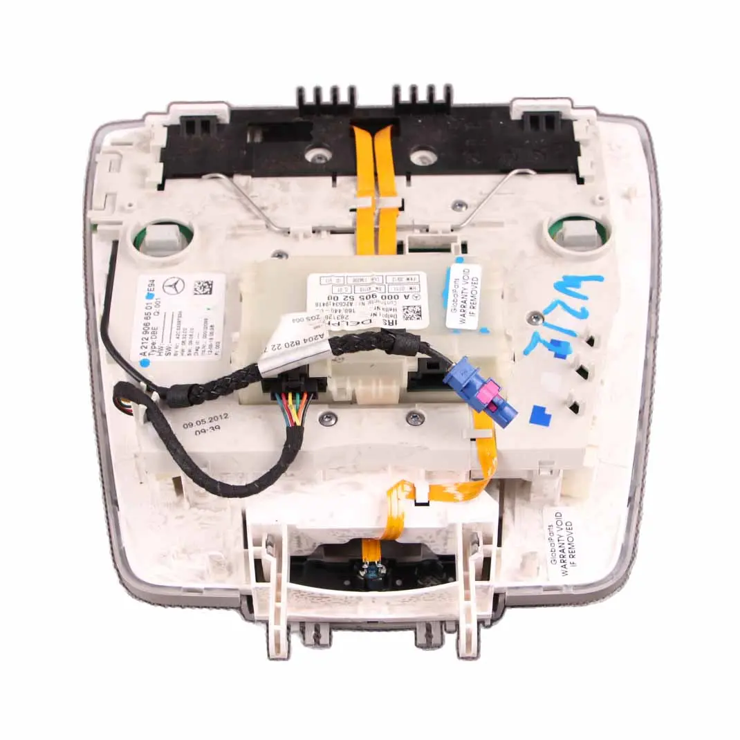  Roof Light Mercedes W212 Interior Lamp Front Panel Switch Grey - SKU A2129066501 - Part number A2129066501
