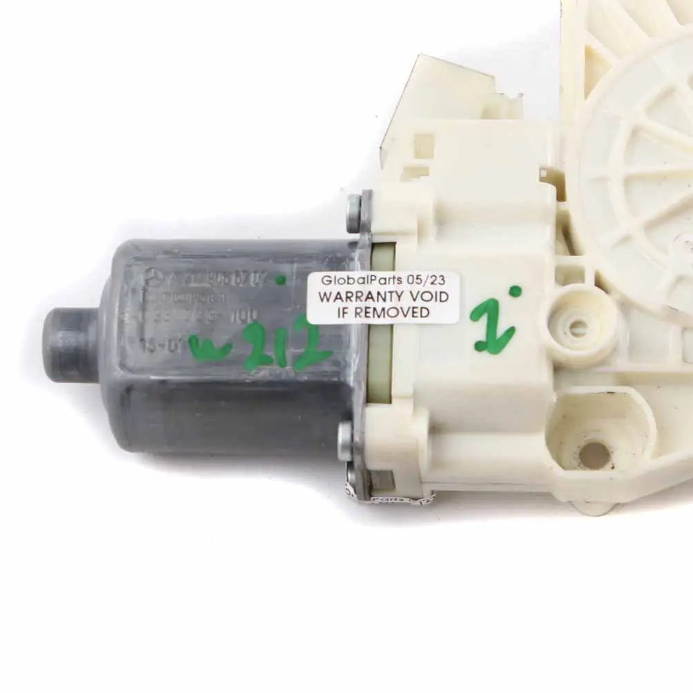 Fensterheber Motor Tür vorne rechts Drive für Mercedes W212 mit Teilenummer A2129066702 Mercedes W212 Fensterheber Motor Tür vorne rechts Drive - SKU A2129066702 - Teilenummer A2129066702