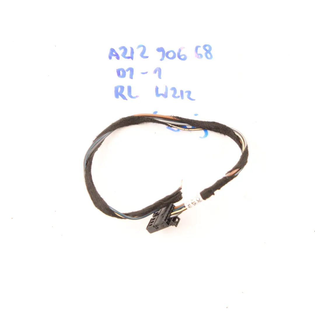 Plug Socket Mercedes W212 Side Panel Light Rear Lamp Left N/S Wiring - SKU A2129066801-1 - Part number A2129066801