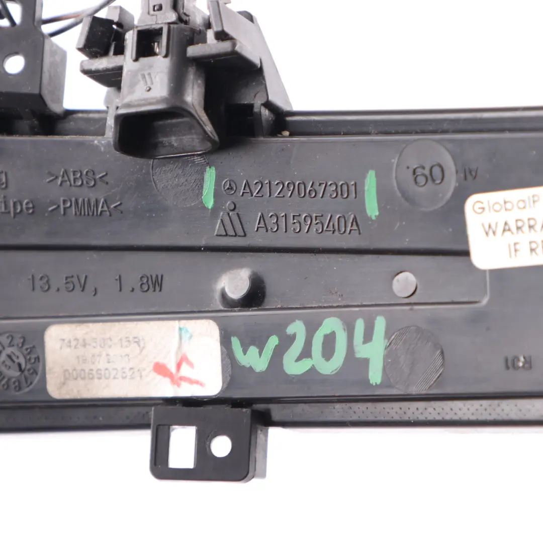  Intermitente Mercedes W176 W212 Derecha Señal Espejo Retrovisor - SKU A2129067301 - Número de pieza A2129067301