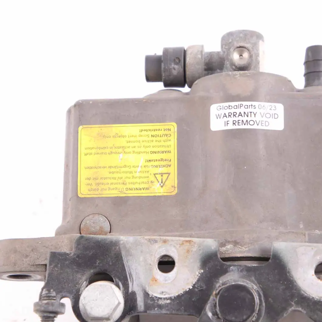 Bonnet Hinge Right O/S Pedestrian Protection Obsidian Black - 197 to Mercedes W212 with Part number A2129067801 Mercedes W212 Bonnet Hinge Right O/S Pedestrian Protection Obsidian Black - 197 - SKU A2129067801-OB - Part number A2129067801