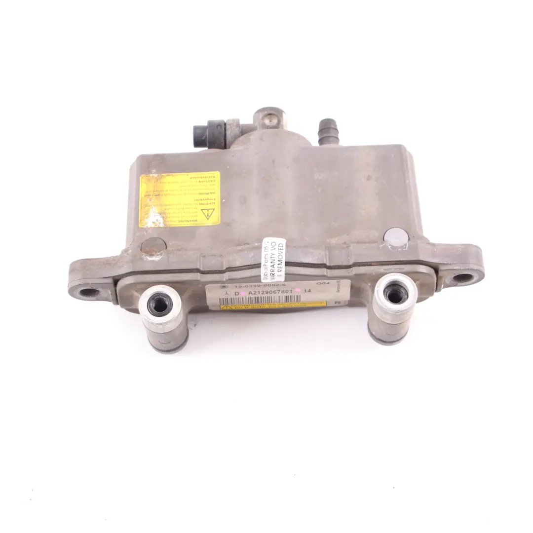 Hood Actuator Right O/S Bonnet Pedestrian Protection to Mercedes W212 with Part number A2129067801 Mercedes W212 Hood Actuator Right O/S Bonnet Pedestrian Protection - SKU A2129067801 - Part number A2129067801