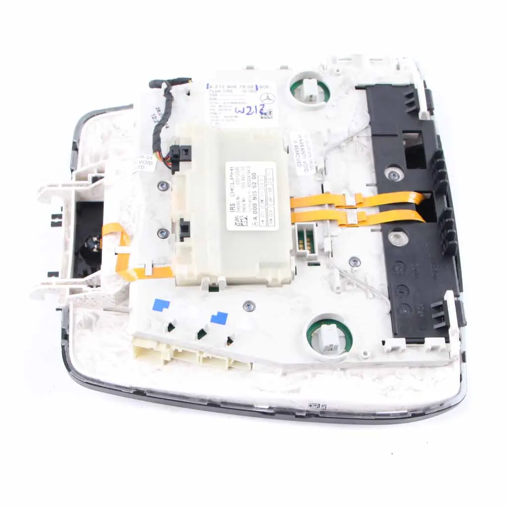 Mercedes W212 Tetto Luce Lettura Lampada Pannello Interno Nero - SKU A2129067902 - Numero di parte A2129067902