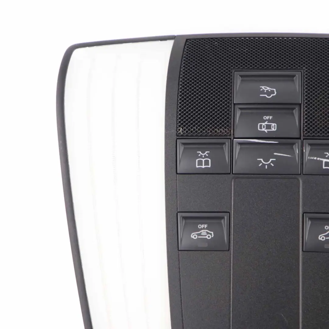 Mercedes W212 Feu toit Lampe lecture Panneau interrupteur intérieur Noir - SKU A2129067902 - Numéro de pièce A2129067902