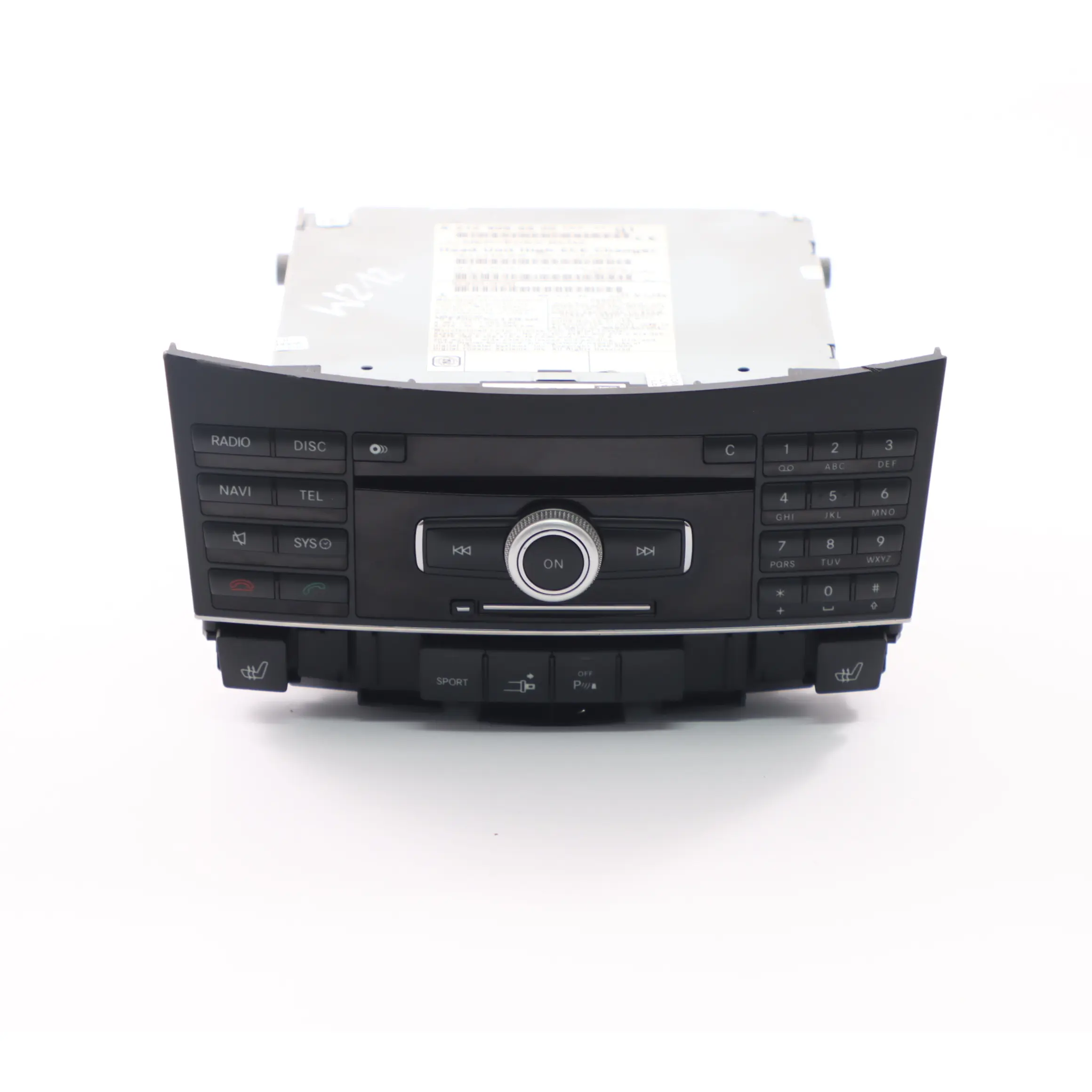 Radio Mercedes W212 COMAND Navi CD DVD Player Steuergerät A2129068800