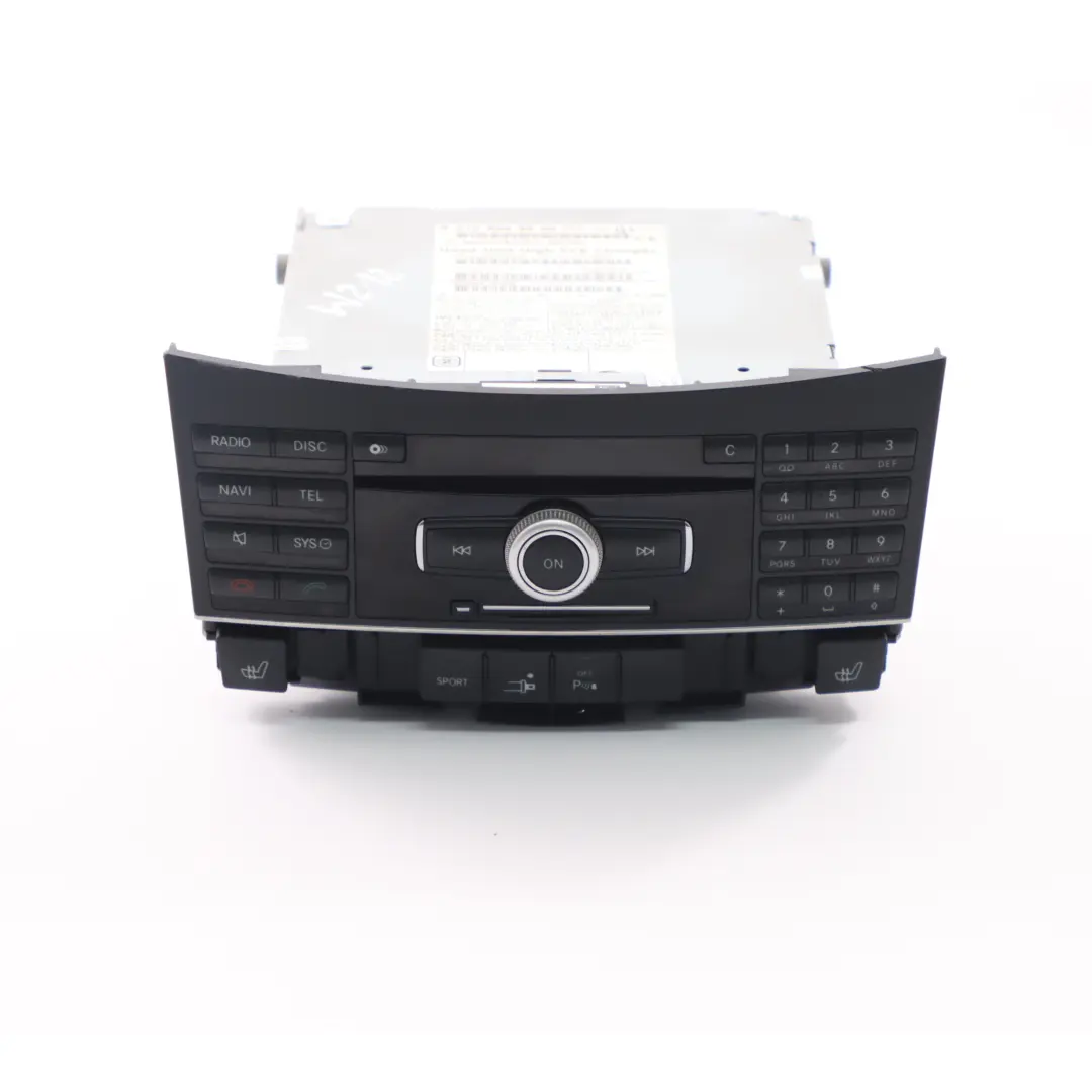 Unidad principal de radio Mercedes W212 COMAND Navi CD DVD Player para con número de pieza A2129068800 Unidad principal de radio Mercedes W212 COMAND Navi CD DVD Player - SKU A2129068800 - Número de pieza A2129068800
