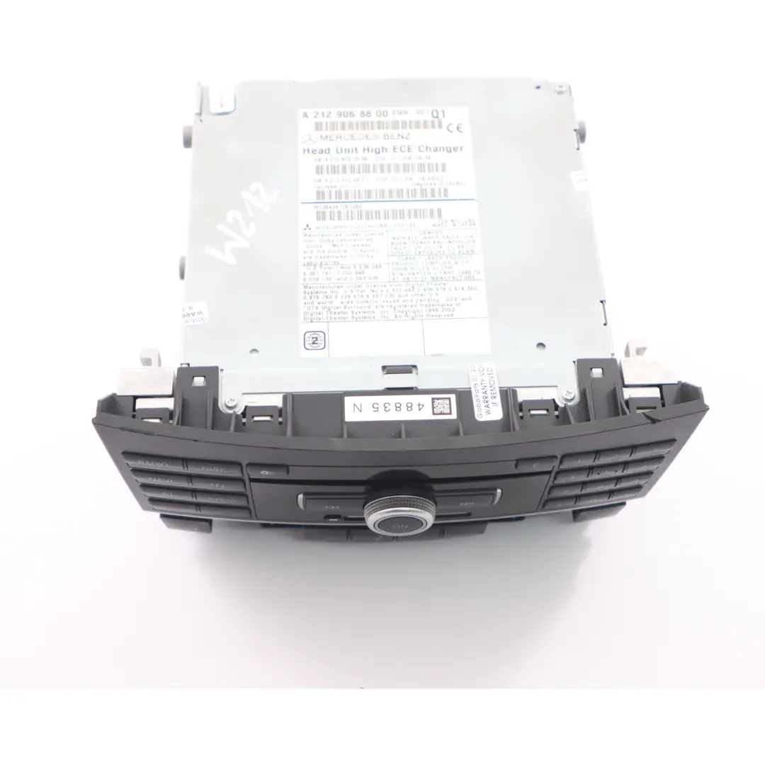  Radio Head Unit Mercedes W212 COMAND Navi CD DVD Player Control Unit - SKU A2129068800 - Part number A2129068800