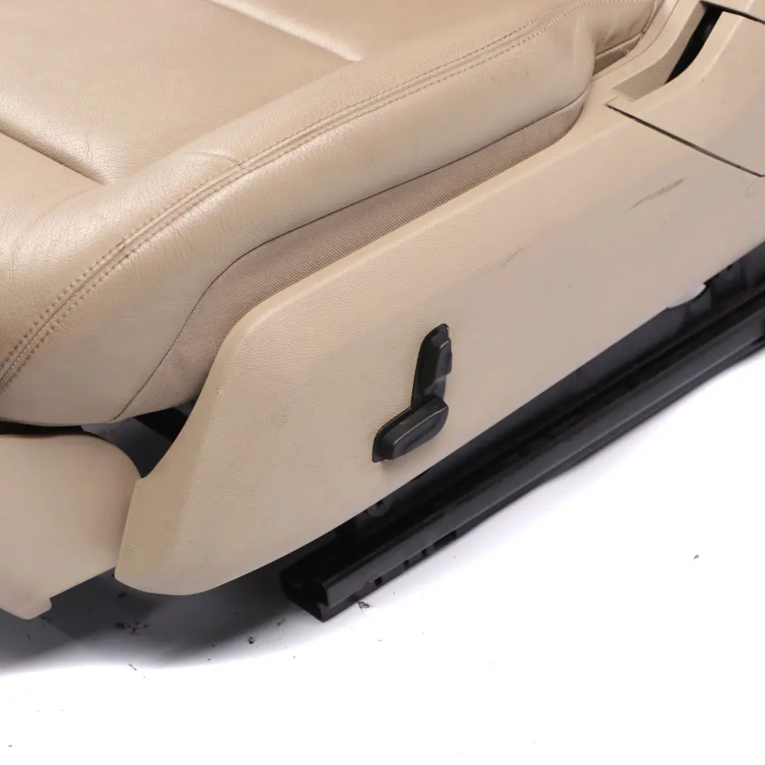  Front Seat Mercedes W212 S212 Left N/S Heated Leather Beige with Screen - SKU A2129100347-2 - Part number A2129100347