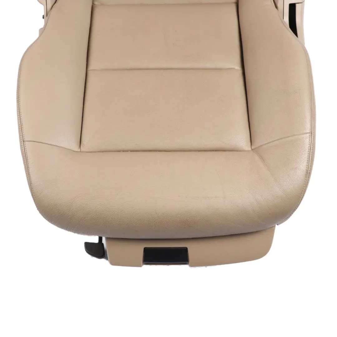  Front Seat Mercedes W212 S212 Left N/S Heated Leather Beige with Screen - SKU A2129100347-2 - Part number A2129100347