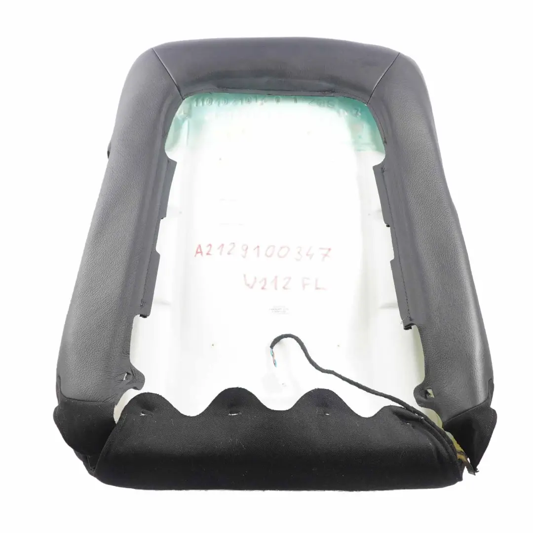 Mercedes W212 Asiento Delantero Izquierdo Funda Tela Negro Antracita - SKU A2129100347 - Número de pieza A2129100347