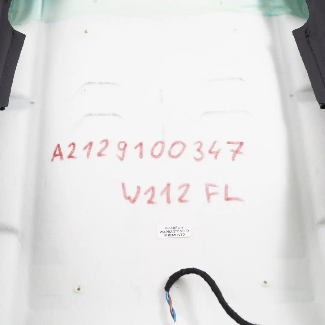 Mercedes W212 Asiento Delantero Izquierdo Funda Tela Negro Antracita - SKU A2129100347 - Número de pieza A2129100347