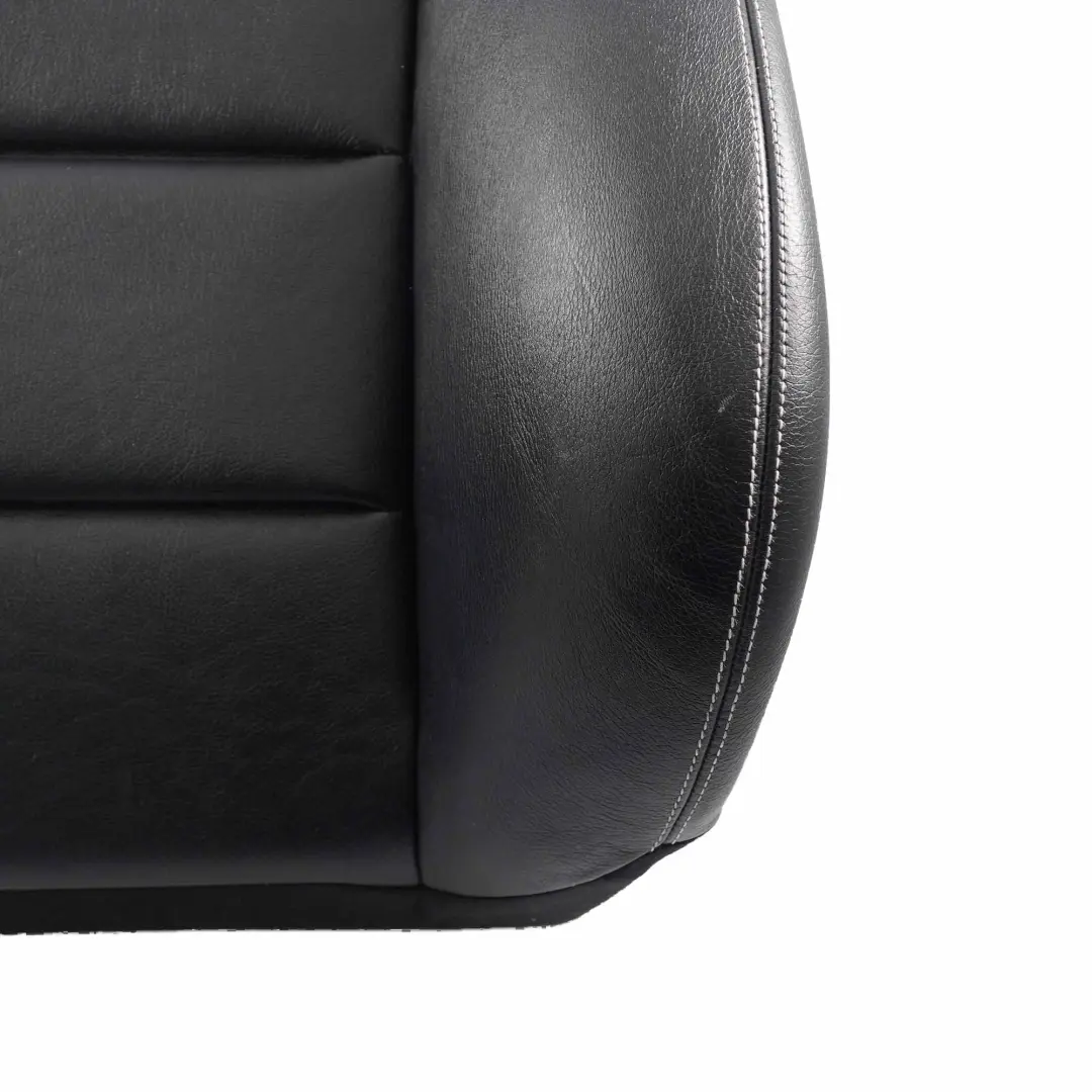 Coprisedile Anteriore Sinistro Rivestimento In Pelle Nero per Mercedes W212 con numero di parte A2129100347 Mercedes W212 Coprisedile Anteriore Sinistro Rivestimento In Pelle Nero - SKU A2129100347 - Numero di parte A2129100347