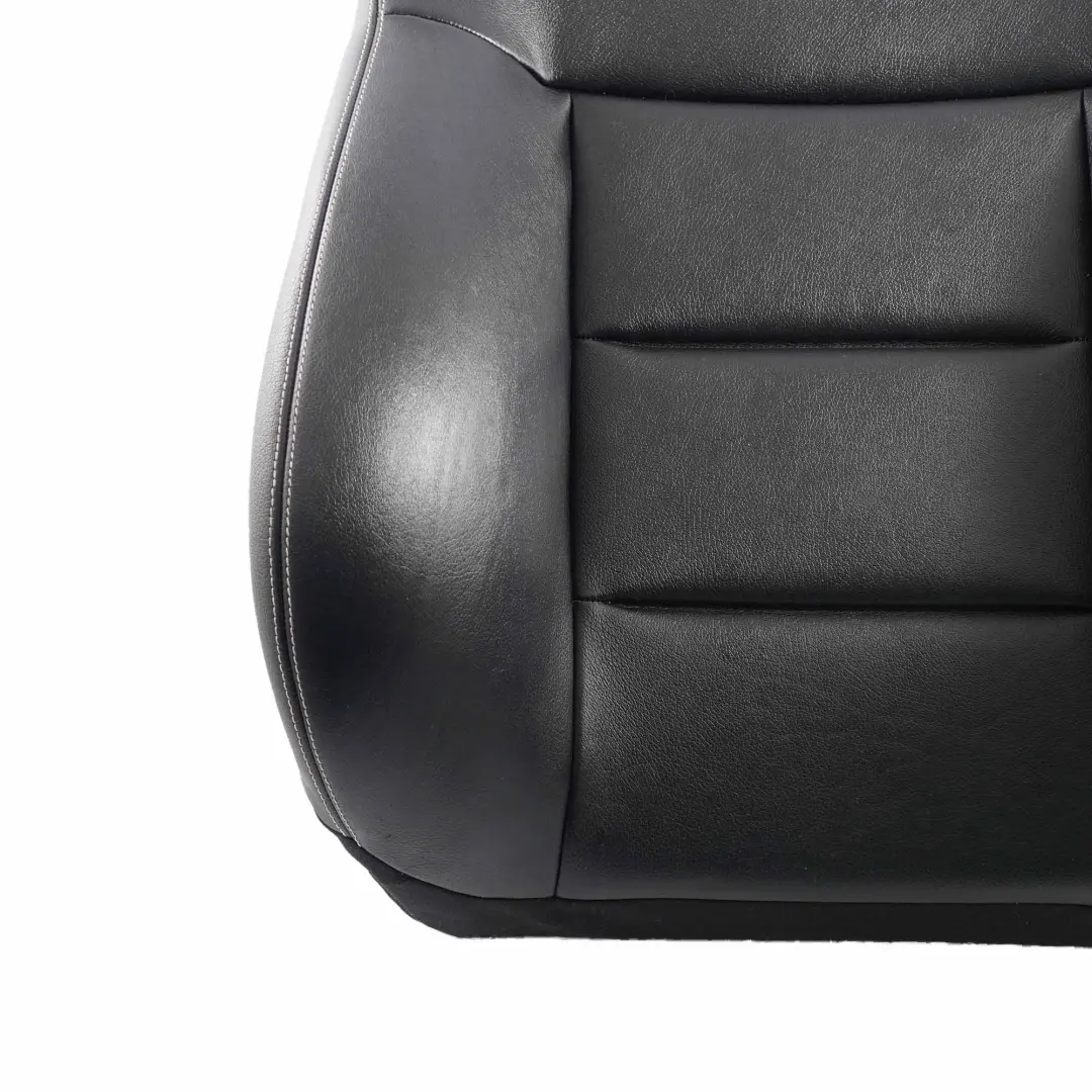 Coprisedile Anteriore Sinistro Rivestimento In Pelle Nero per Mercedes W212 con numero di parte A2129100347 Mercedes W212 Coprisedile Anteriore Sinistro Rivestimento In Pelle Nero - SKU A2129100347 - Numero di parte A2129100347