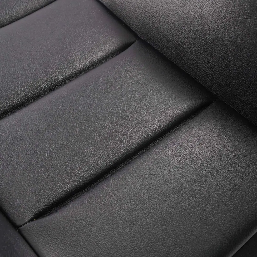 Mercedes W212 Seat Cover Front Left N/S Heated Backrest Leather Covering Black - SKU A2129100347 - Part number A2129100347