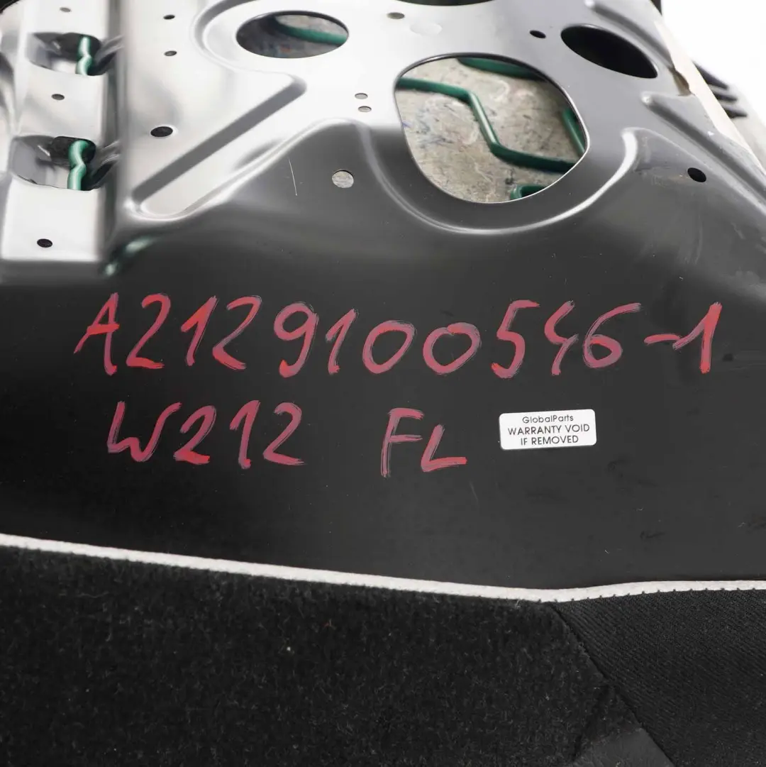 Mercedes W212 Asiento Delantero Izquierdo Derecho Funda Tela Negro Antracita - SKU A2129100546-1 - Número de pieza A2129100546