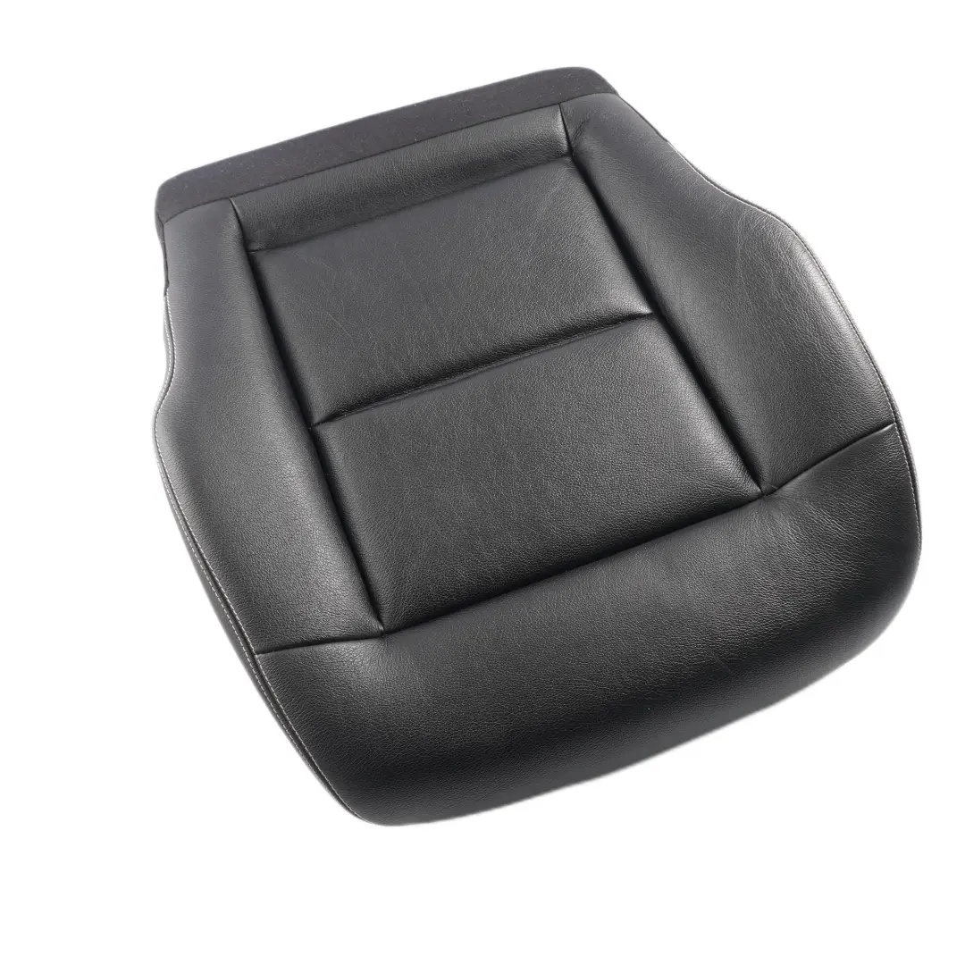 Coprisedile Anteriore Sinistro Rivestimento in Pelle Nero per Mercedes W212 con numero di parte A2129100546 Mercedes W212 Coprisedile Anteriore Sinistro Rivestimento in Pelle Nero - SKU A2129100546-1 - Numero di parte A2129100546